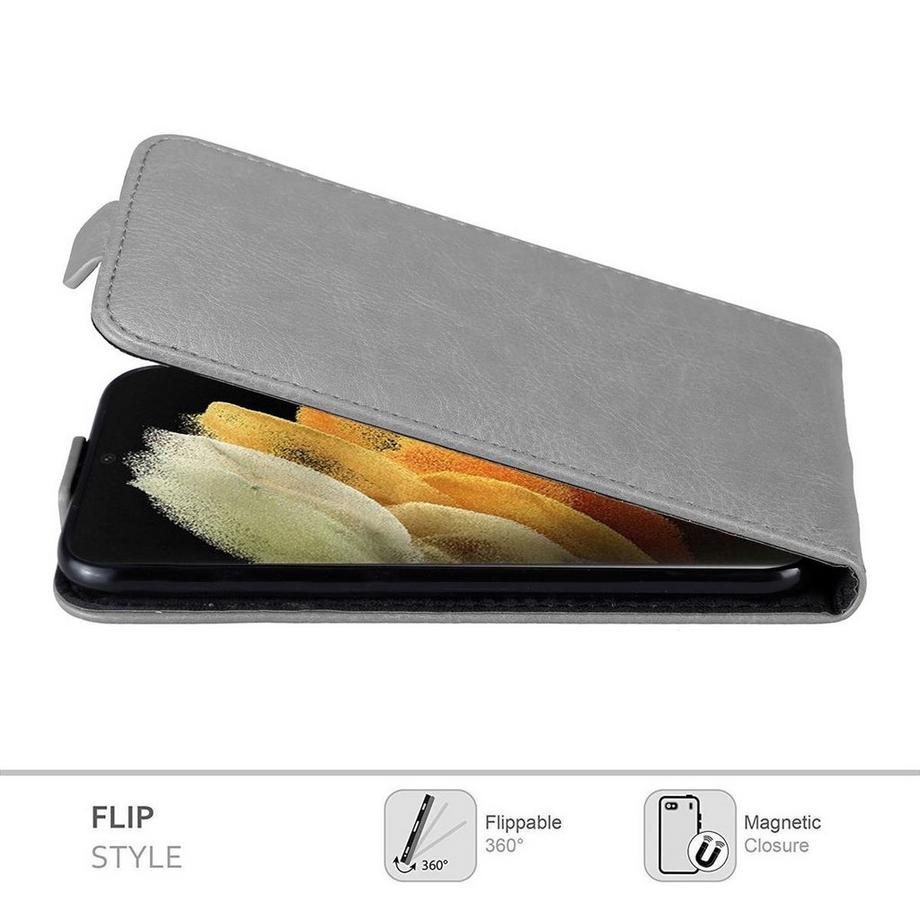 Cadorabo  Hülle für Samsung Galaxy S21 ULTRA mit Magnetverschluss 