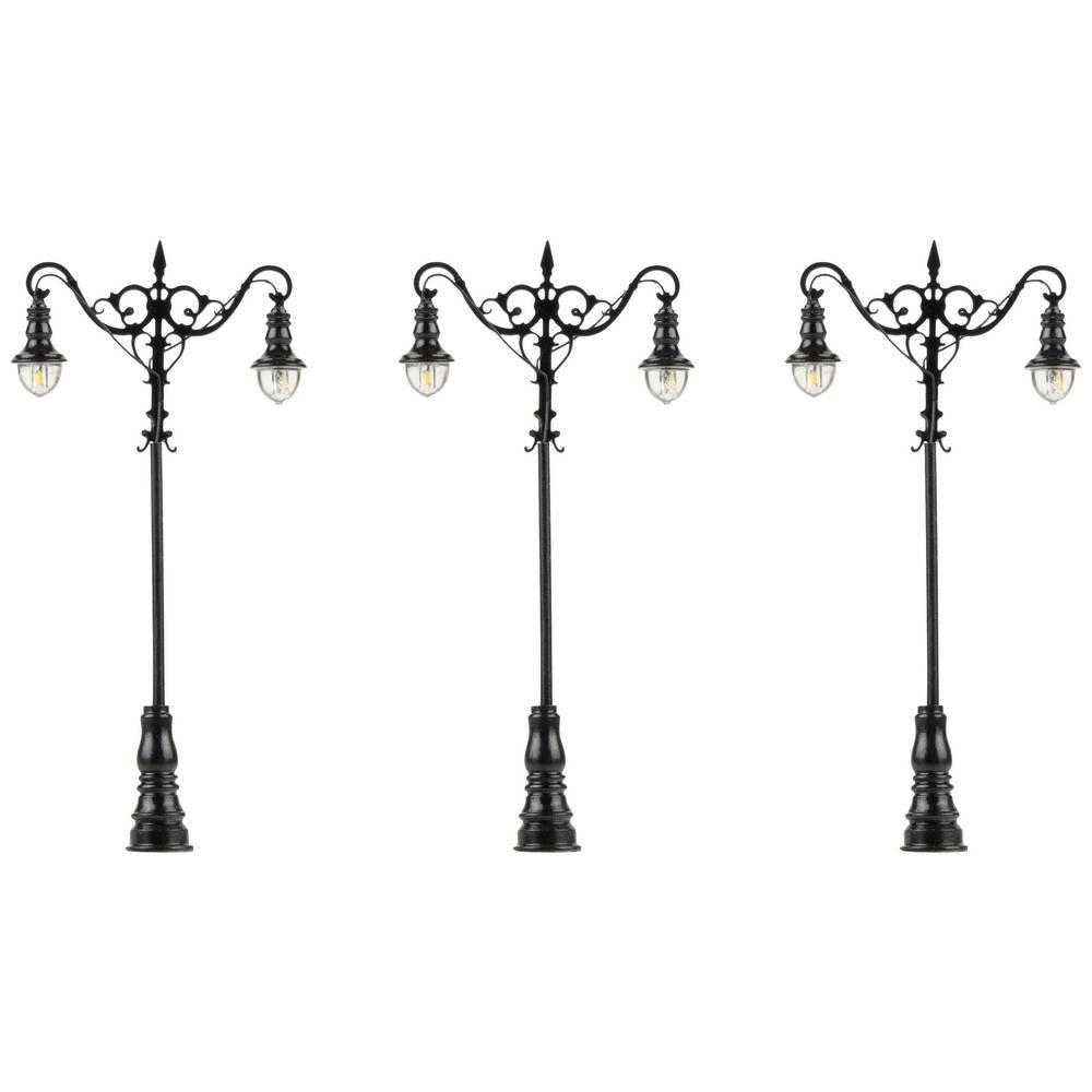 Image of H0 LED-Laterne, Kugel-Hängeleuchten, 3 Stück Multicolor