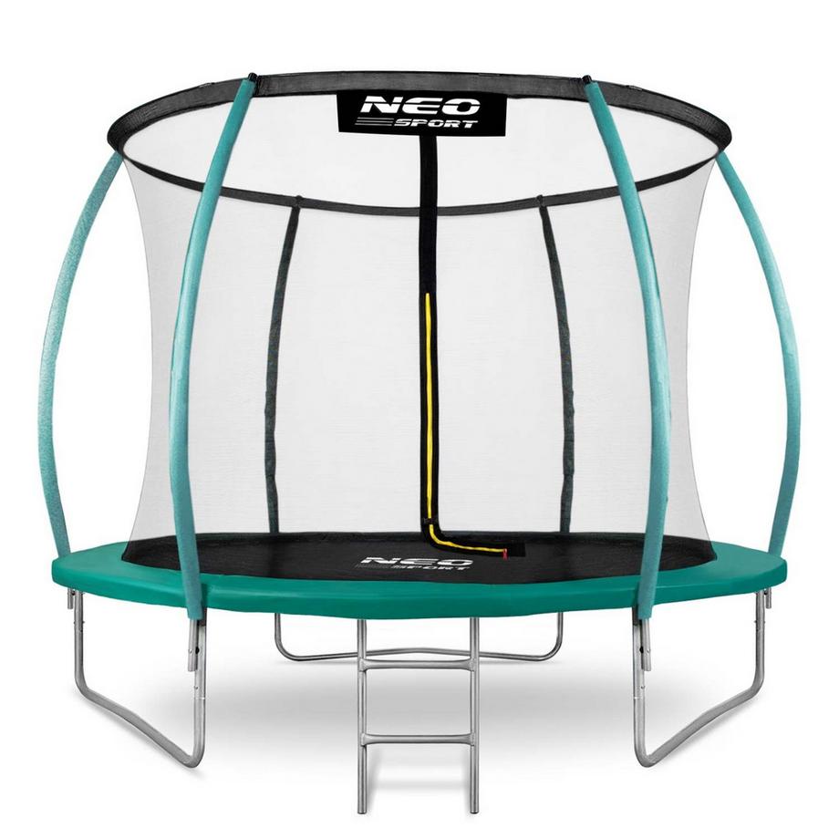 B2X Trampolino da giardino 8 piedi/252 cm con rete di sicurezza interna di Neo-Sport  