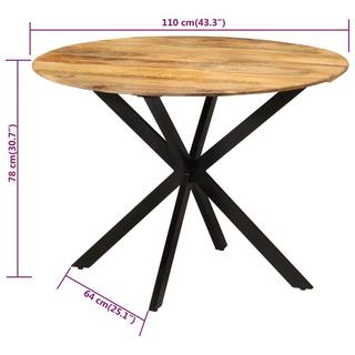 VidaXL Table à manger bois  