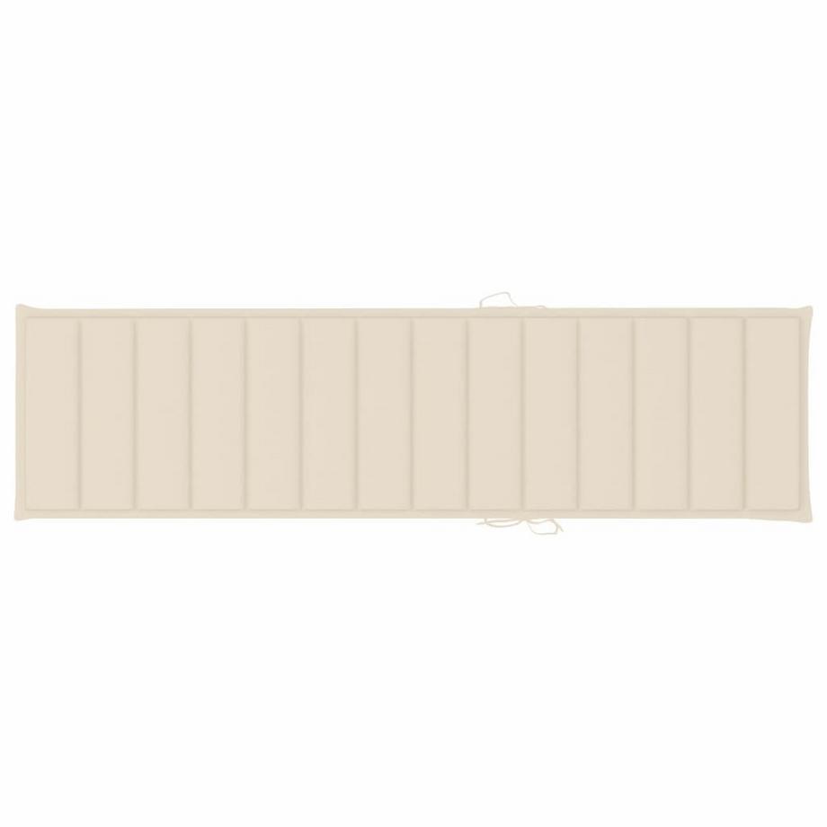 VidaXL Coussin de chaise longue tissu  