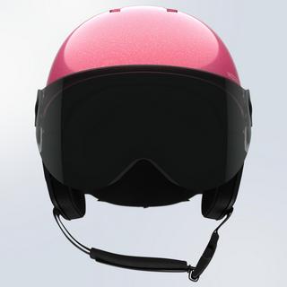 WEDZE  Casco da sci bambino con visiera 