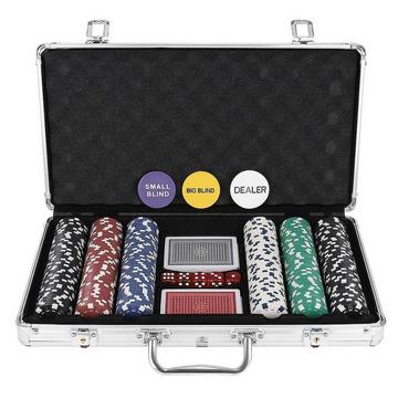 Set da poker in custodia di alluminio - 500 fiches