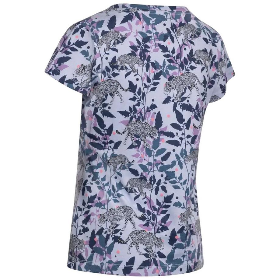 Trespass Phillipa Leopard und Blumen Print T-Shirt  