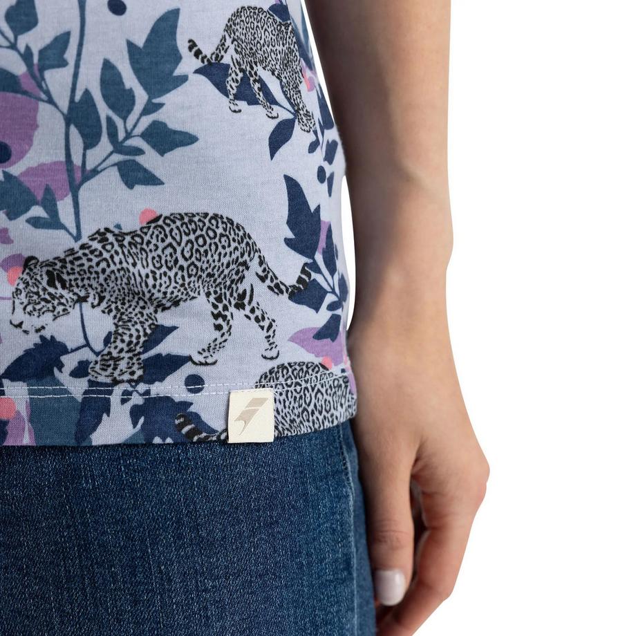Trespass Phillipa T-Shirt Imprimé Léopard et Floral  