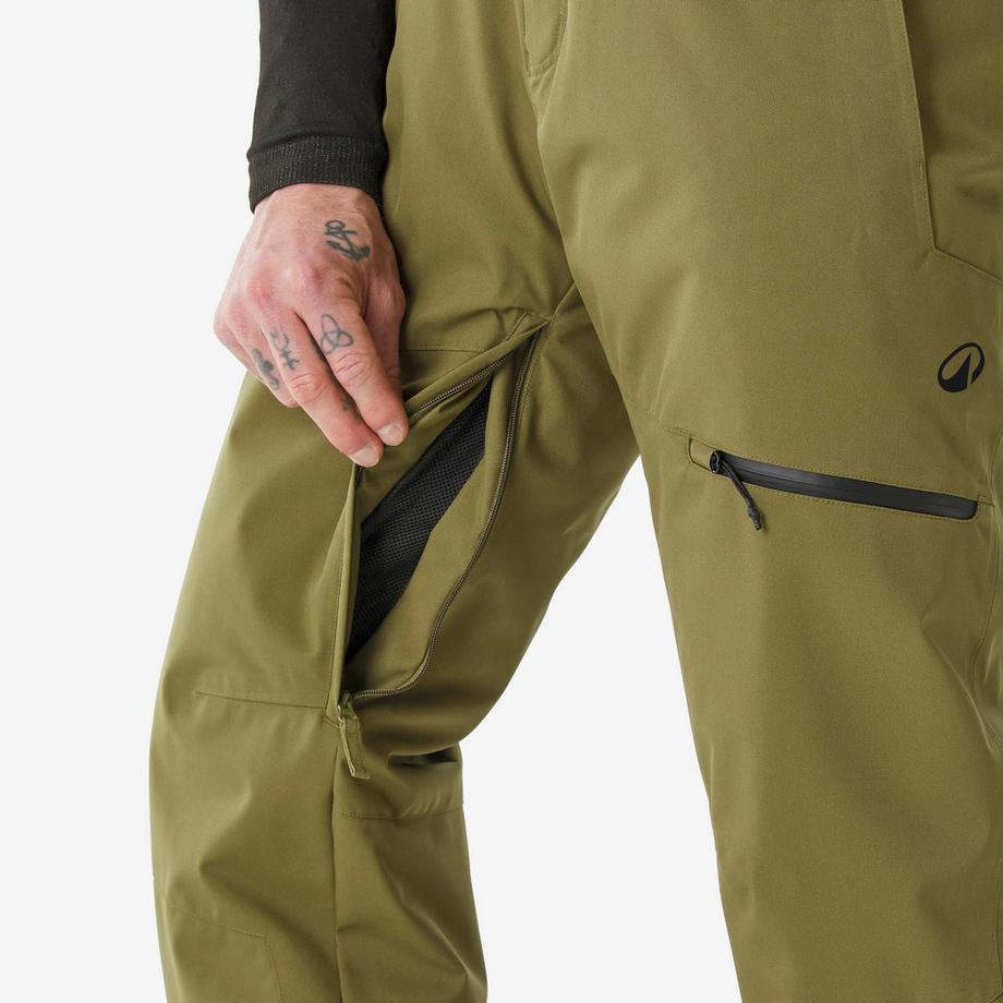 WEDZE  Pantaloni da sci snowboard uomo traspiranti 