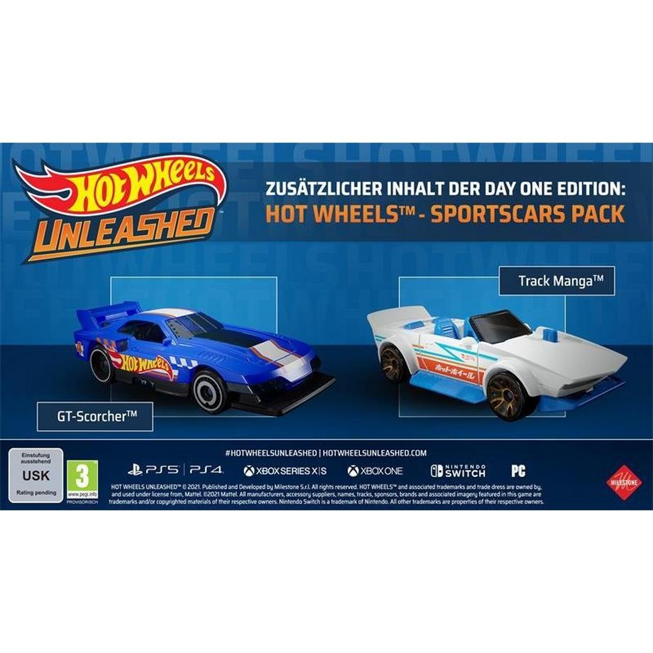GAME  Hot Wheels Unleashed Day One Edition Tag Eins Deutsch, Englisch Xbox Series X 