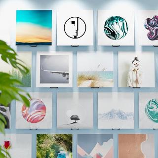 Northio Gancio a vite in vinile - nero  