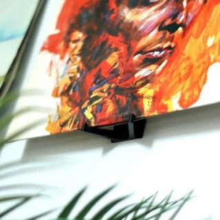 Northio Gancio a vite in vinile - nero  