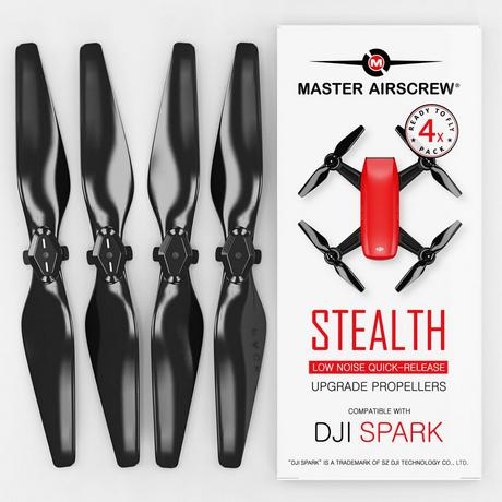 MASTER AIRSCREW  Master Airscrew Stealth Pièce de rechange et accessoire pour les drones avec une caméra Hélice 