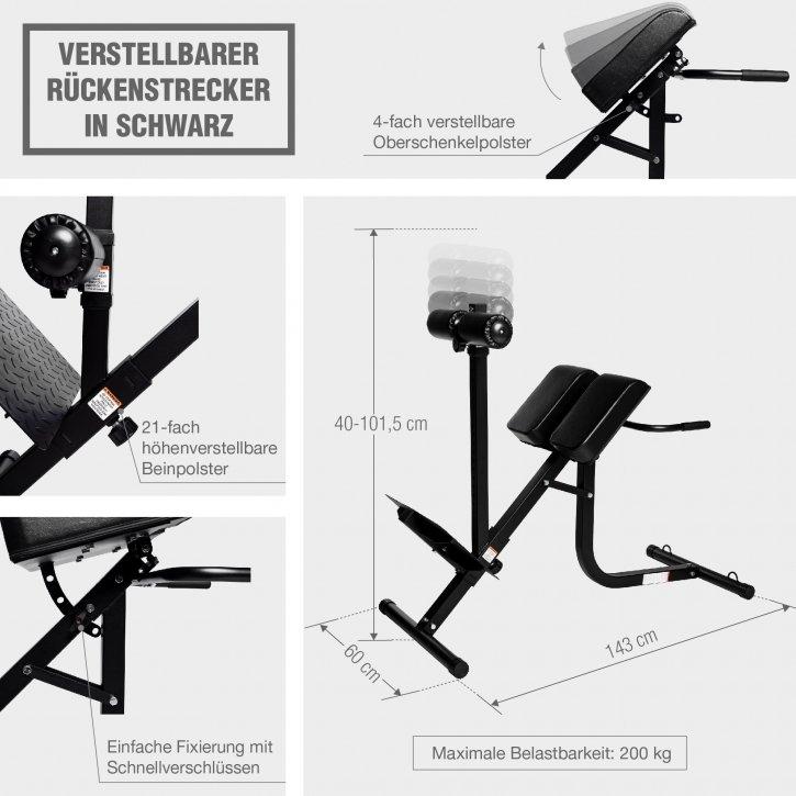 Gorilla Sports  Rücken– und Bauchtrainer 