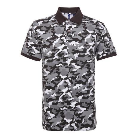 Asquith & Fox  Camo Poloshirt 