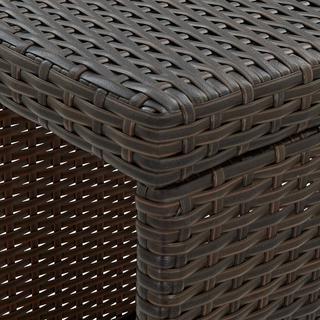 VidaXL Gartenbar-set poly-rattan  