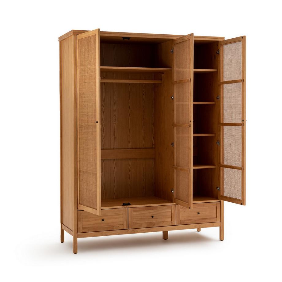 La Redoute Intérieurs Kleiderschrank Gabin mit 3 Türen  