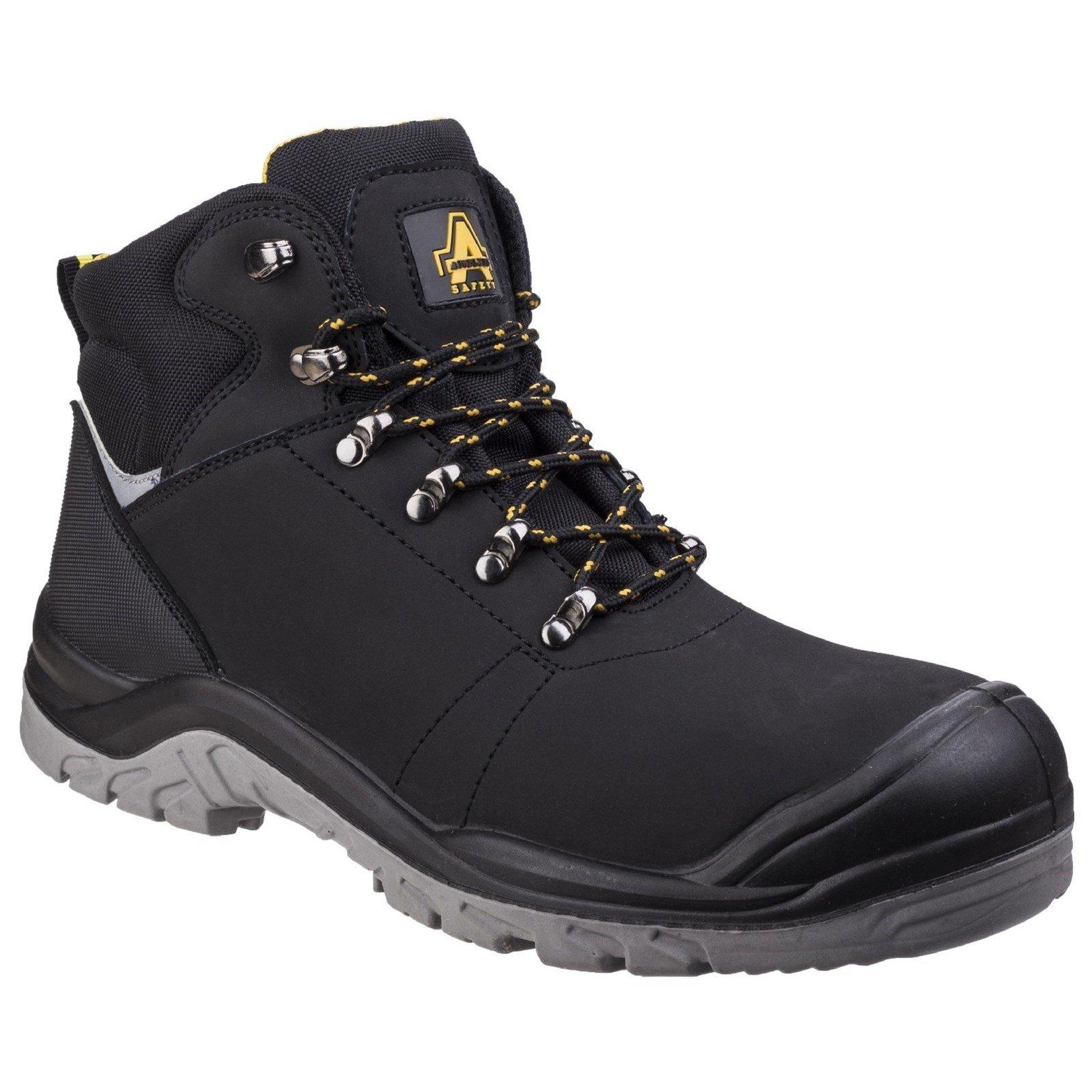 Image of Safety As252 Ledersicherheitsstiefel Unisex Schwarz 43