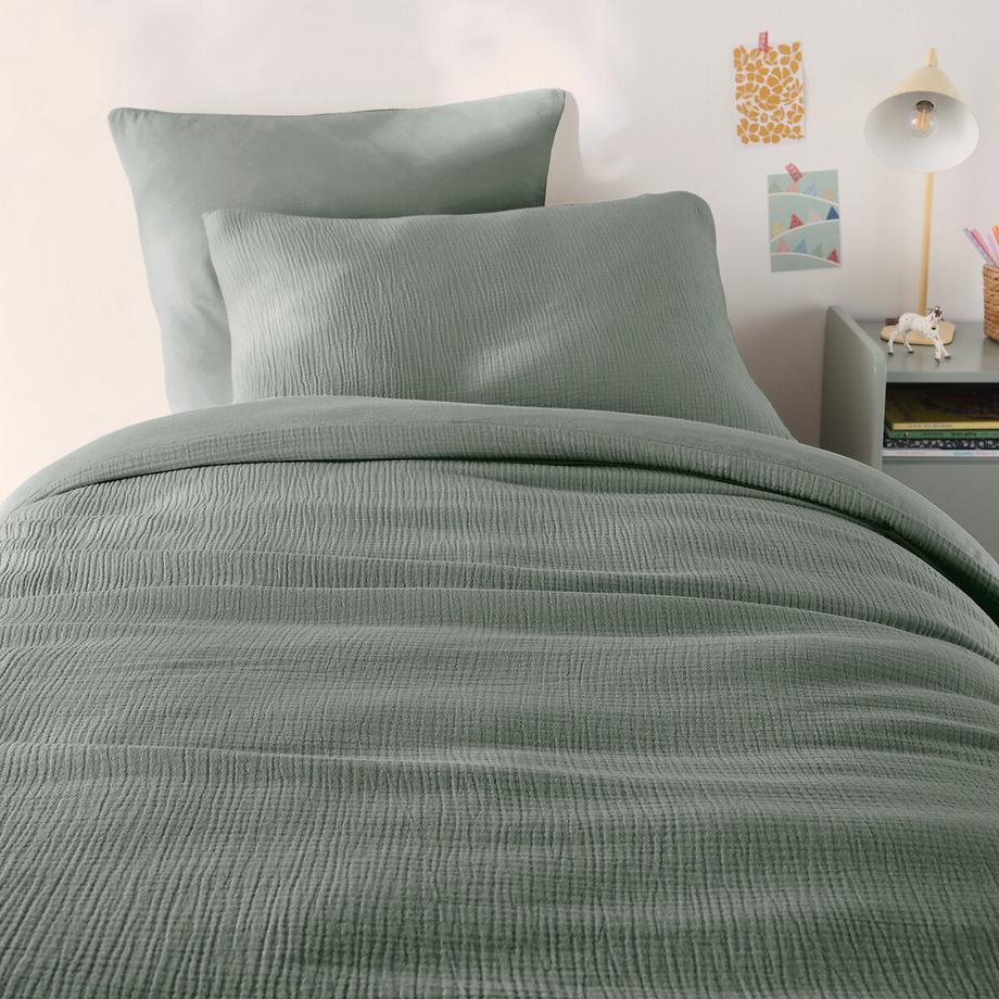 La Redoute Intérieurs Housse de couette enfant gaze coton lavé  