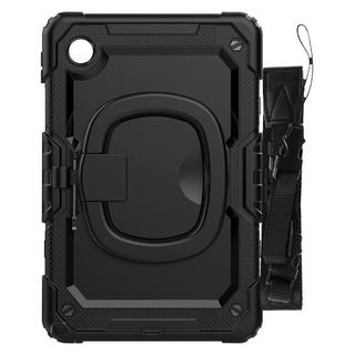 Avizar  Coque Lenovo Tab M11 Poignée Stand Noir 