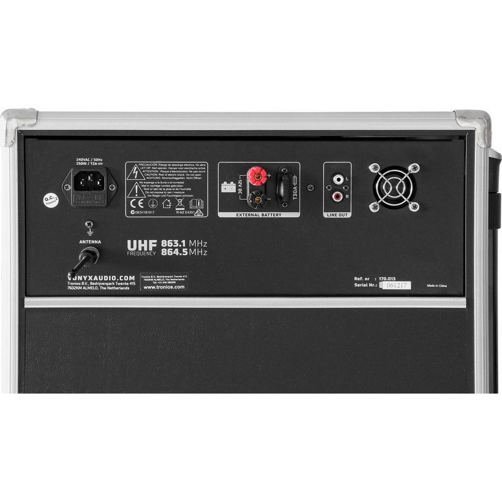 Vonyx  Vonyx ST180 Sistema PA trolley 450 W Nero 