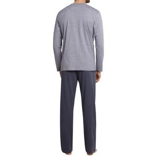 Schiesser Basic Langer Schlafanzug  