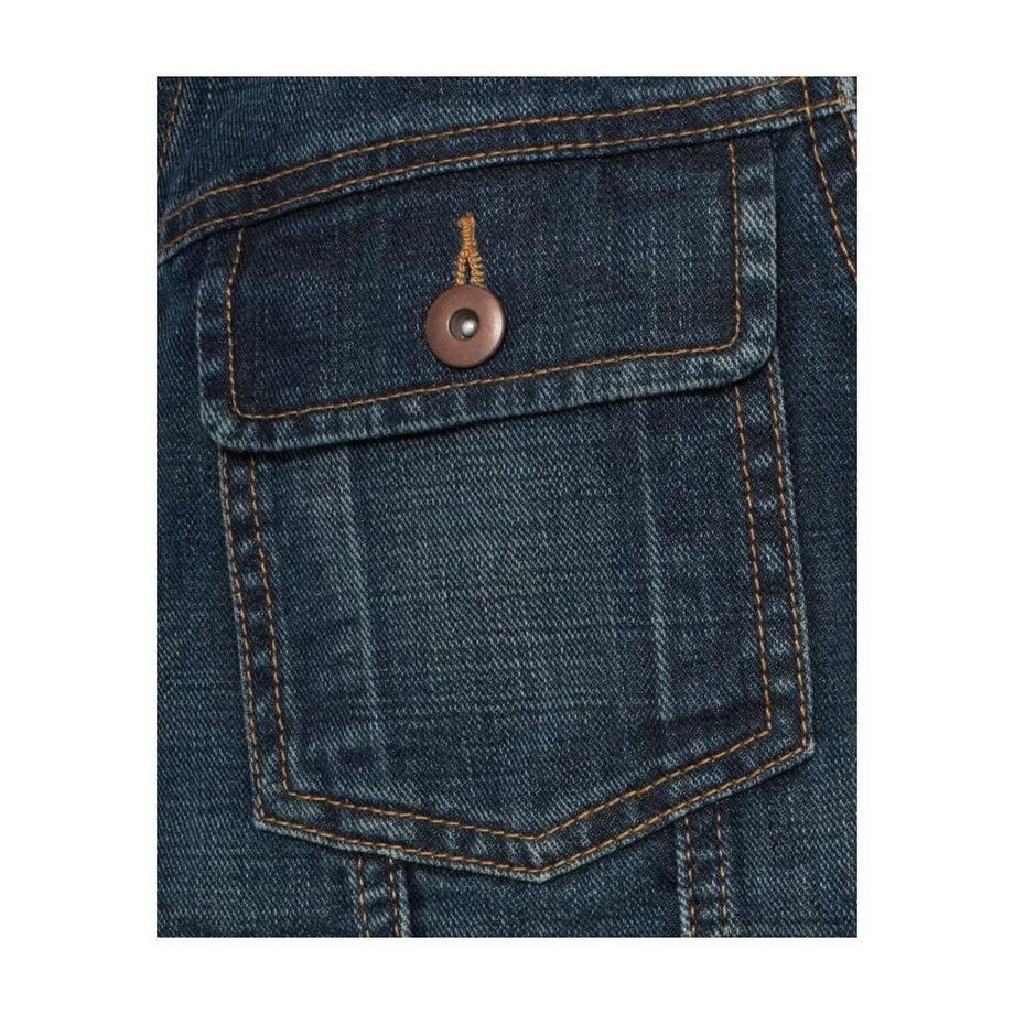 URBAN CLASSICS Denim Weste Übergröße  