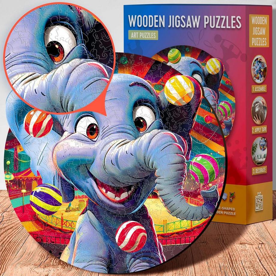 Escape Welt  Évasion Monde Puzzle en Bois 