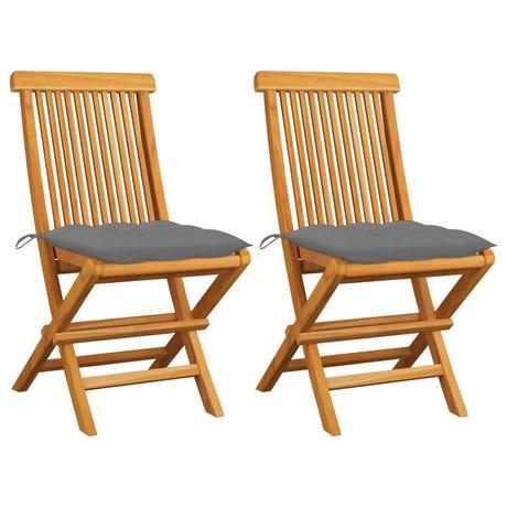 VidaXL sedia da giardino Teak riciclato  