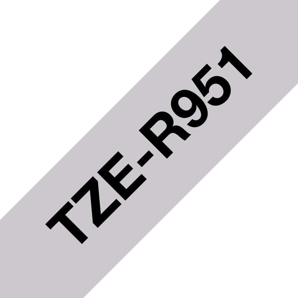 PTOUCH  PTOUCH Band silber/schwarz TZE-R951 Tze Geräte 24mm 