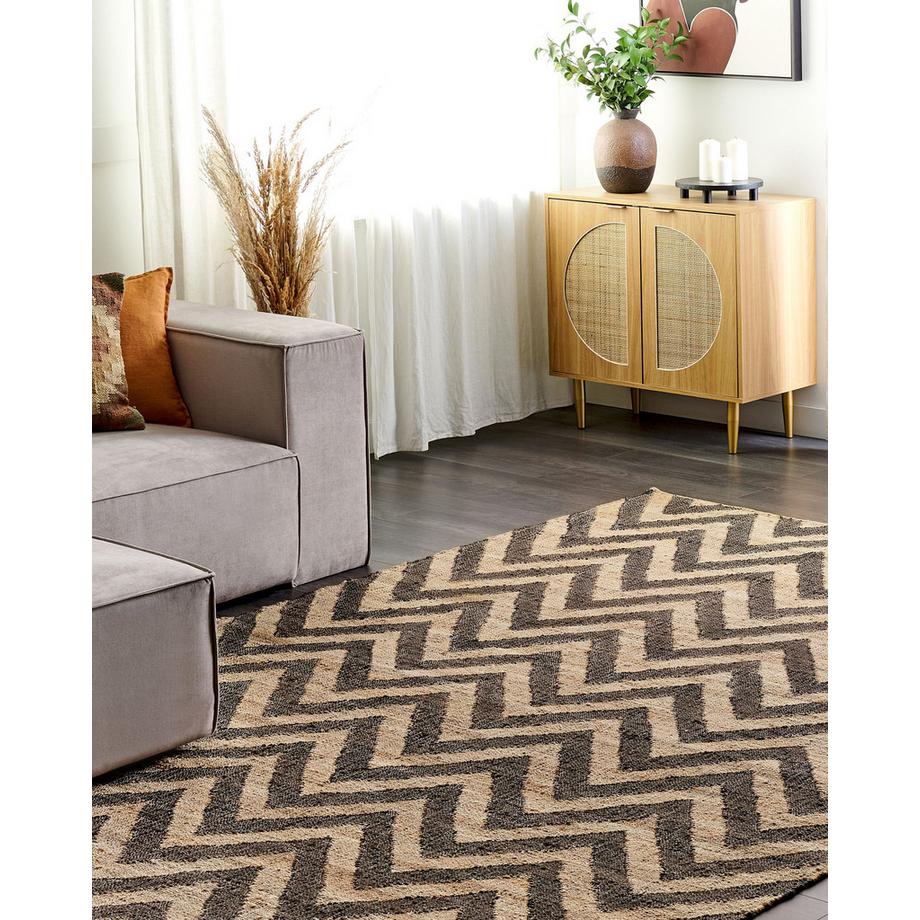 Beliani Tapis en Jute  DEDEPINARI  