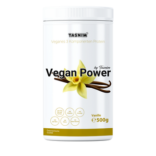 Tasnim  Vegan Power Protein Vanilla Tasnim - 500g 