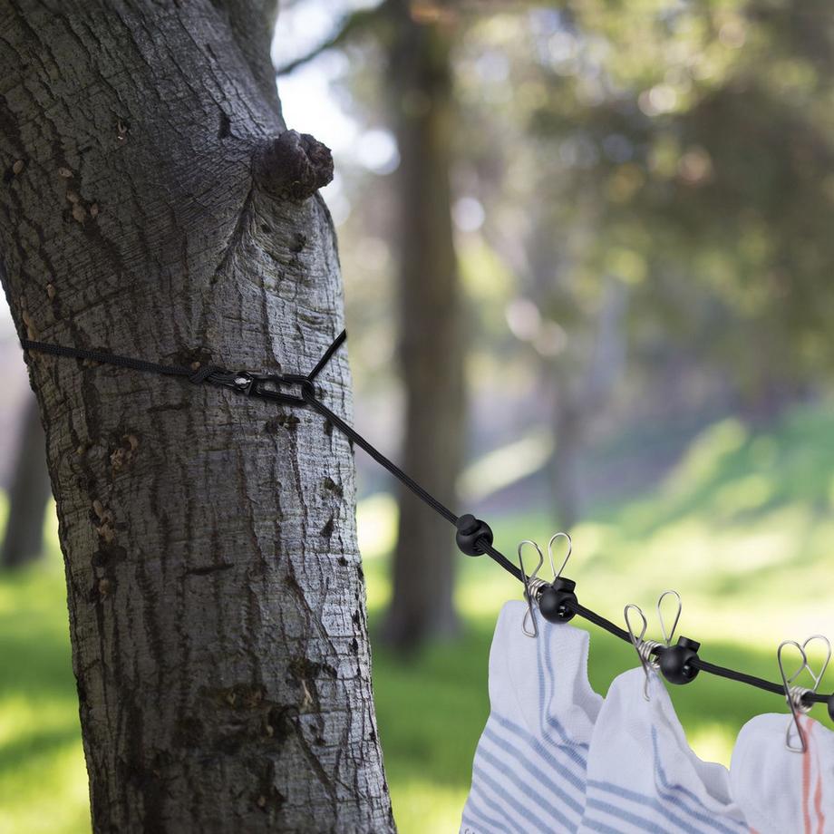 B2X Ausziehbare Wäscheleine auf 7,85 m  