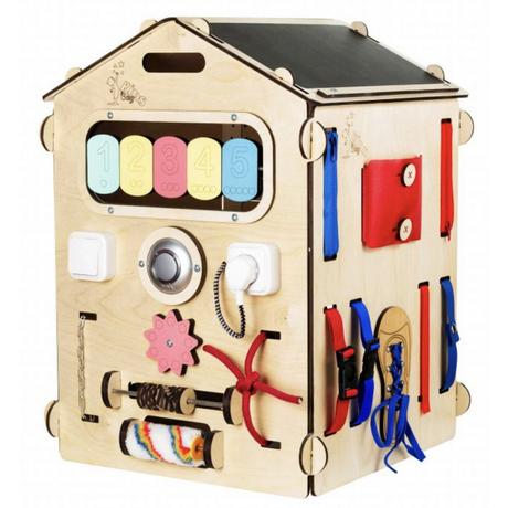 Montessori  Busy House Natura - Activity Board Montessori® by Busy Kids® 