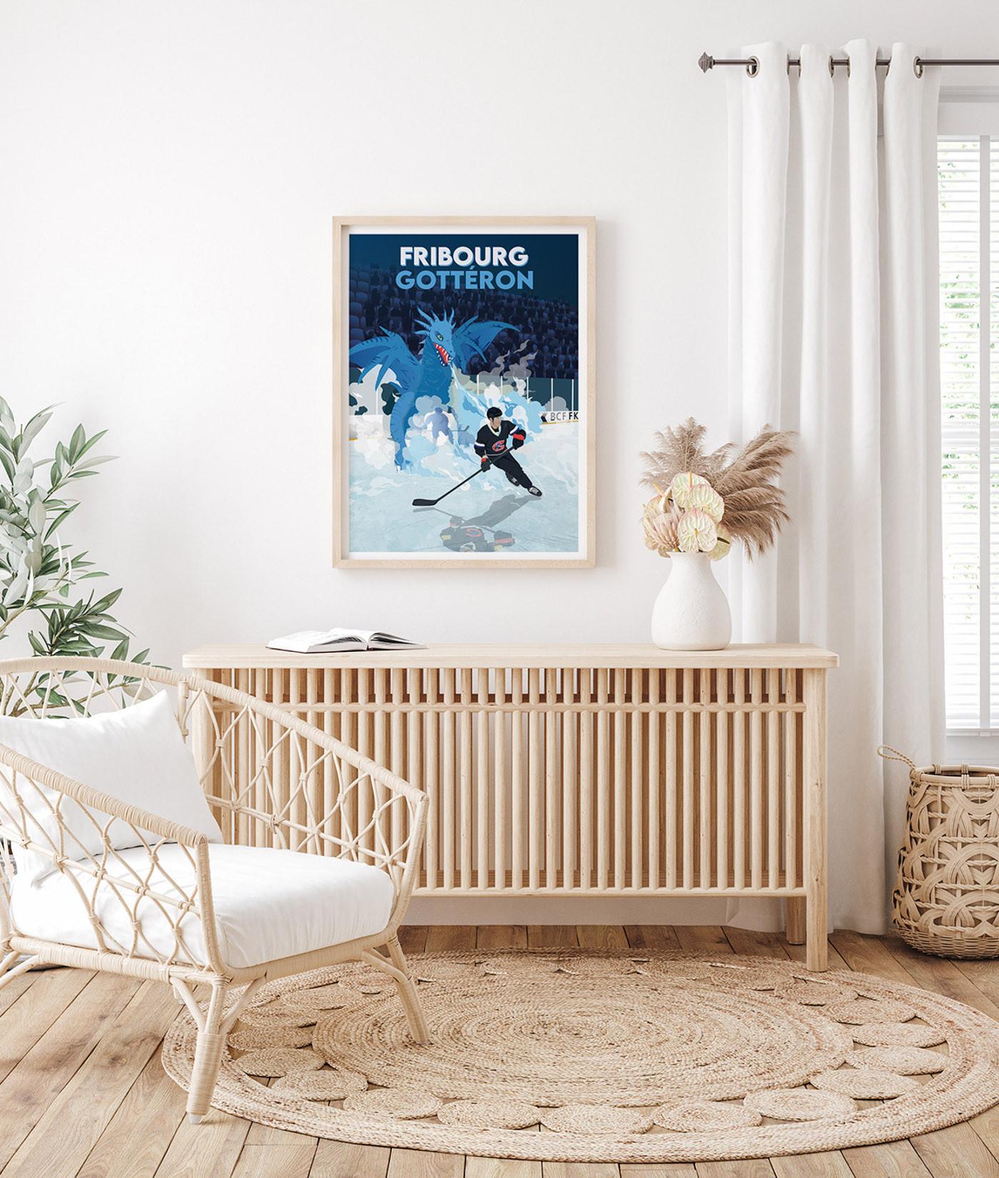 La-Jonx Poster HC Fribourg-Gottéron  