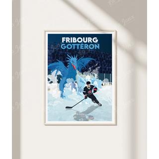 La-Jonx Poster HC Fribourg-Gottéron  