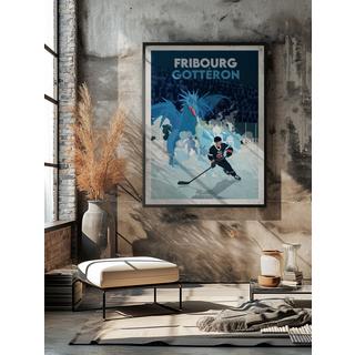 La-Jonx Poster HC Fribourg-Gottéron  