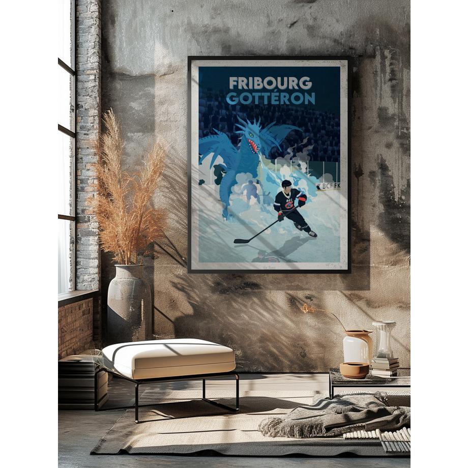 La-Jonx Poster HC Fribourg-Gottéron  