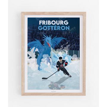 Poster HC Fribourg-Gottéron