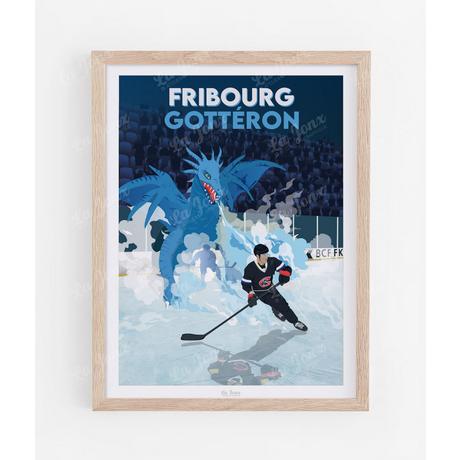 La-Jonx Poster HC Fribourg-Gottéron  