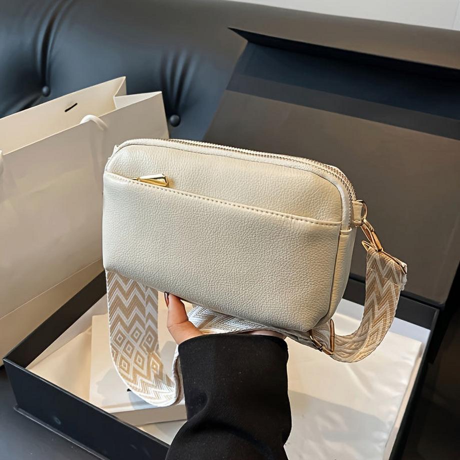 Only-bags.store Mini Sac Bandoulière Carré Large Bandoulière  