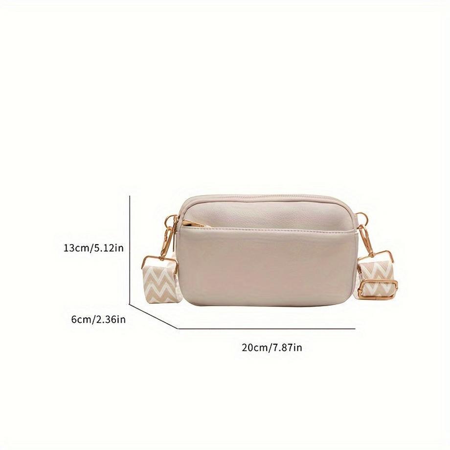 Only-bags.store Mini Sac Bandoulière Carré Large Bandoulière  