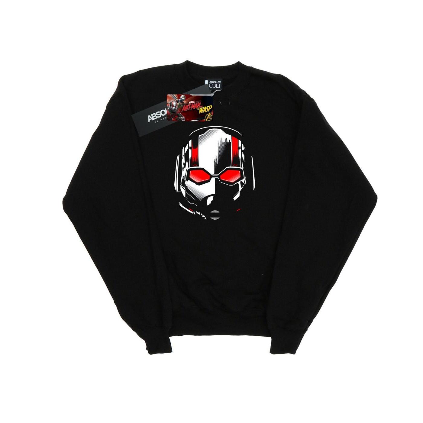 Image of Antman And The Wasp Scott Mask Sweatshirt Jungen Schwarz 152-158