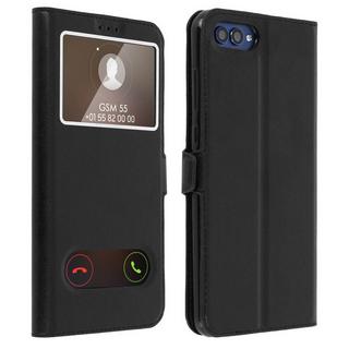 Avizar  Honor View 10 Flip View Cover Schwarz 