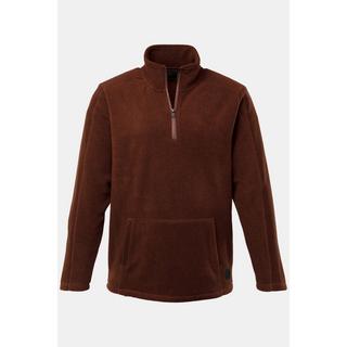 JP1880  Fleece-Troyer, Zippkragen 