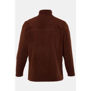 JP1880  Fleece-Troyer, Zippkragen 