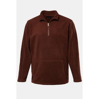 JP1880  Fleece-Troyer, Zippkragen 