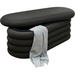 mutoni Tabouret Blestox Tissu Bouclé anthracite 108  