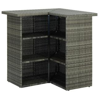 VidaXL Stehtisch poly-rattan  