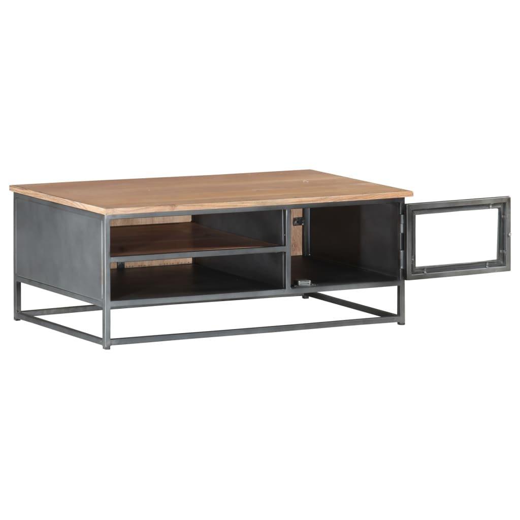 VidaXL Table basse bois d'acacia  