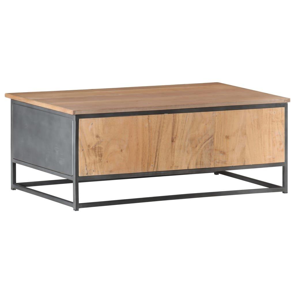 VidaXL Table basse bois d'acacia  