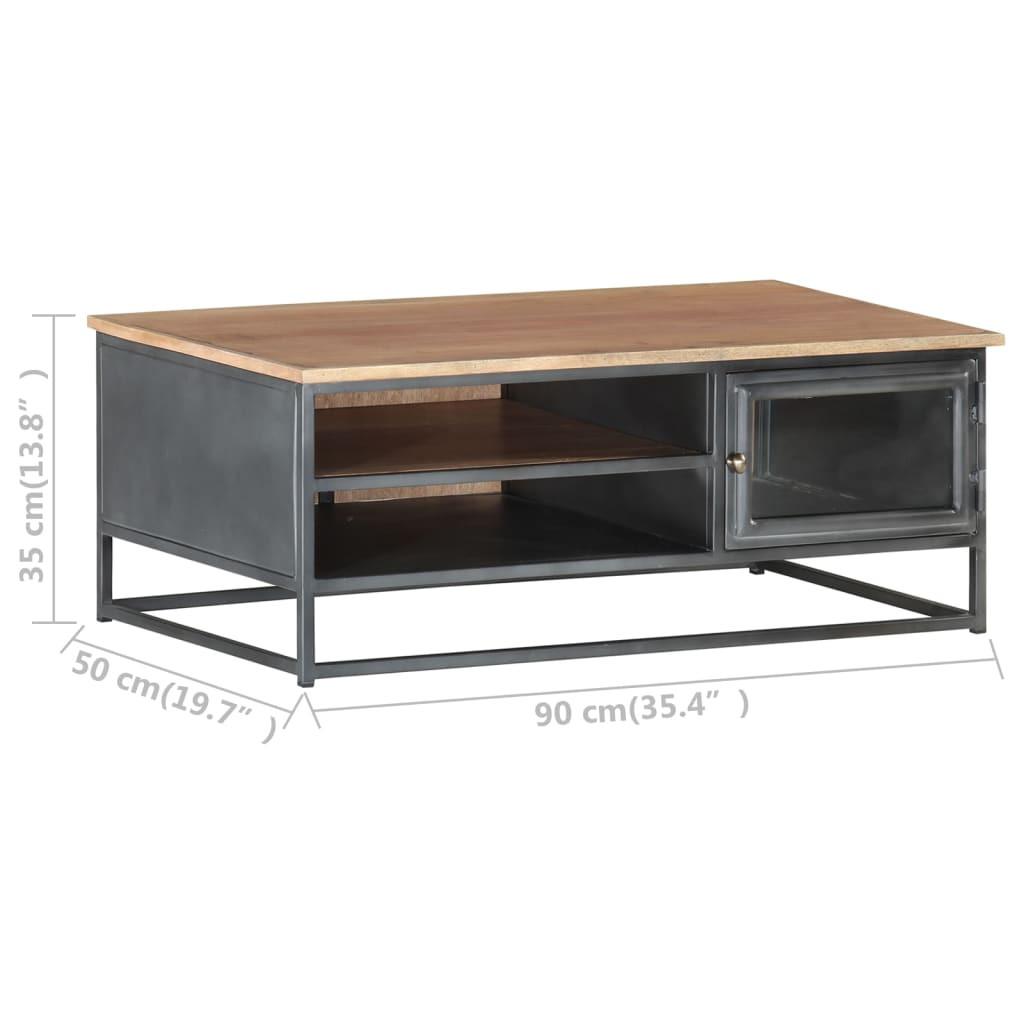 VidaXL Table basse bois d'acacia  