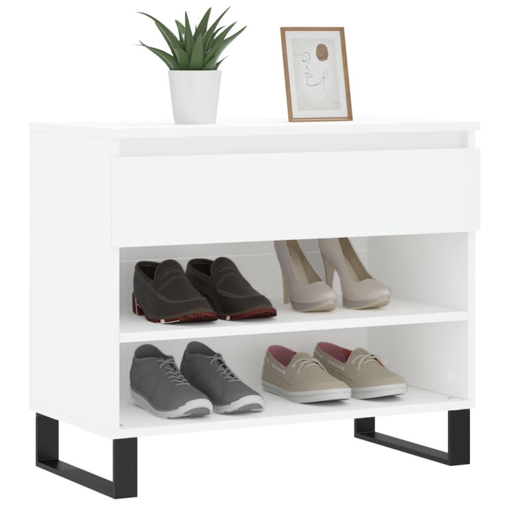 VidaXL Armoire à chaussures bois d'ingénierie  